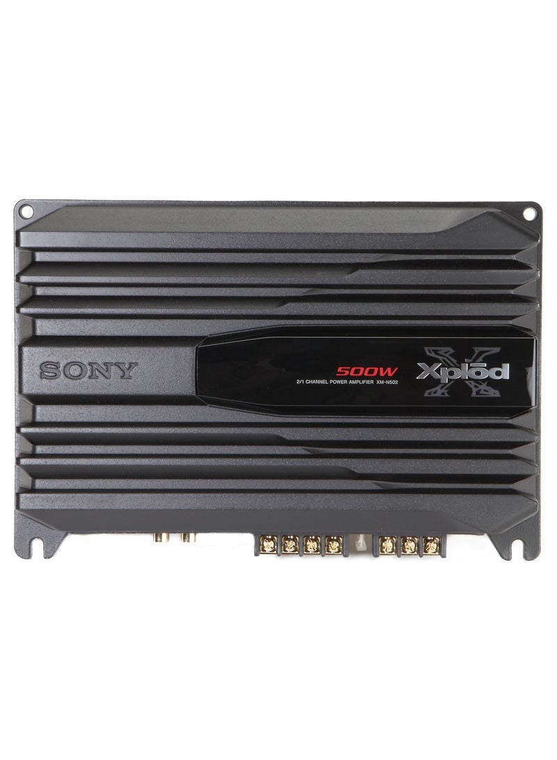 سوني XM-N502 - مضخم صوت ستيريو للسيارة ثنائي القناة - 65 واط RMS x2، طاقة قصوى 500 واط - Image 3